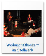 Weihnachtskonzert im Stollwerk