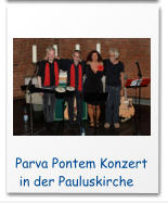 Parva Pontem Konzert  in der Pauluskirche